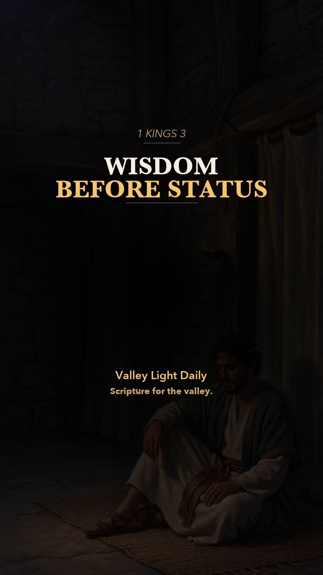 Wisdom Before Status. cover