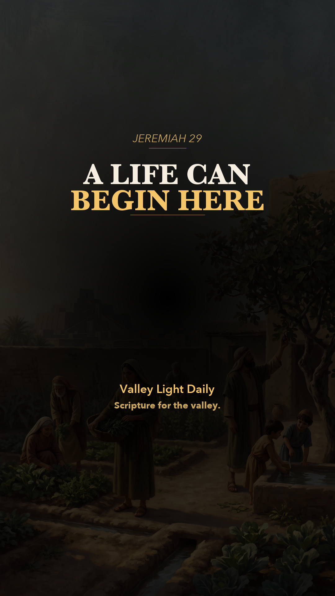A Life Can Begin Here cover