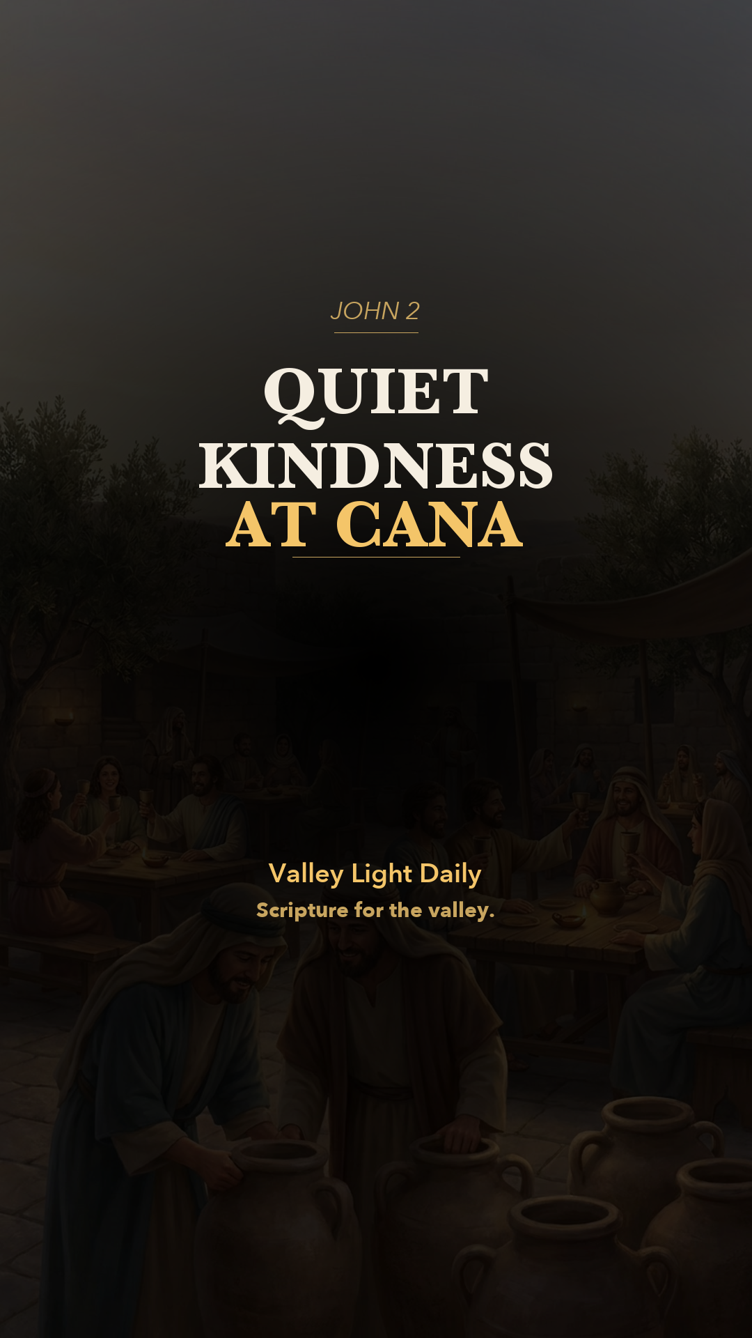 Quiet Kindness At Cana. cover