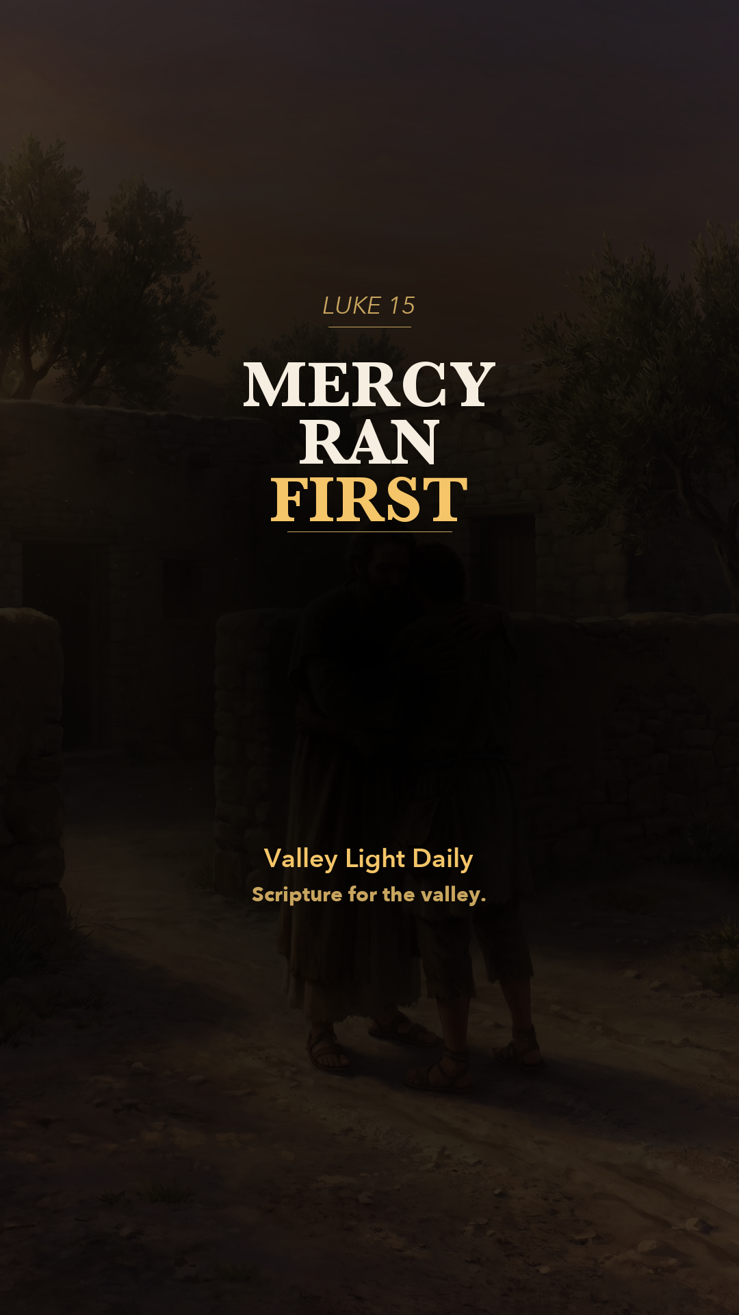 Mercy Ran First. cover