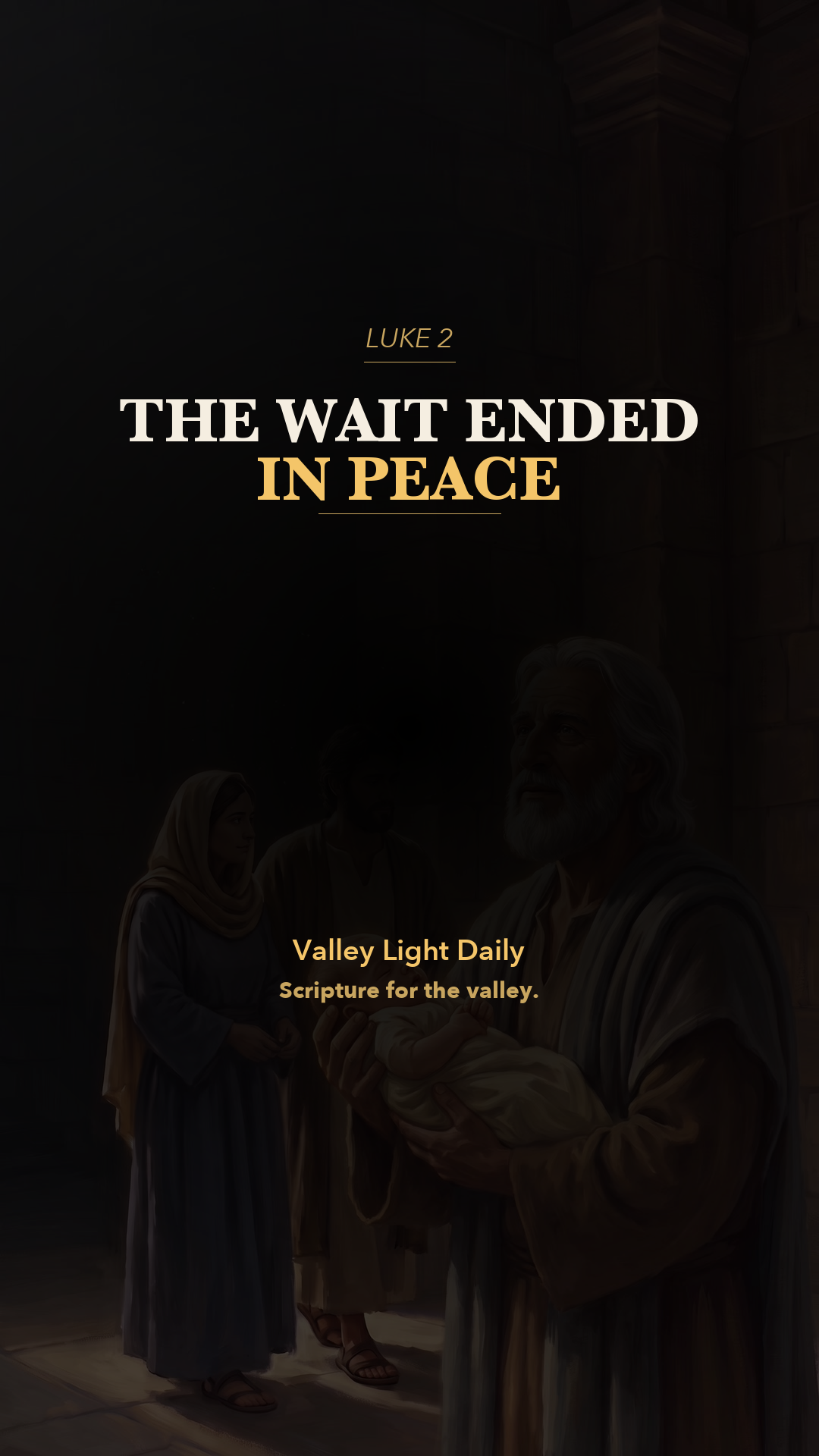 The Wait Ended in Peace. cover