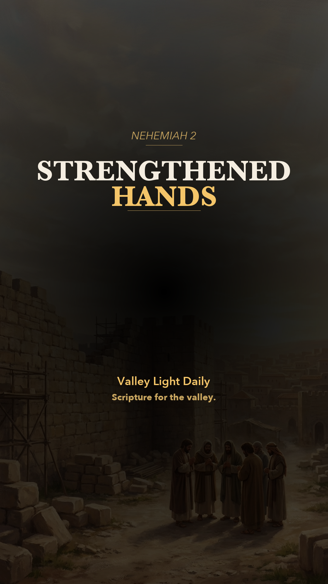 Strengthened Hands. cover