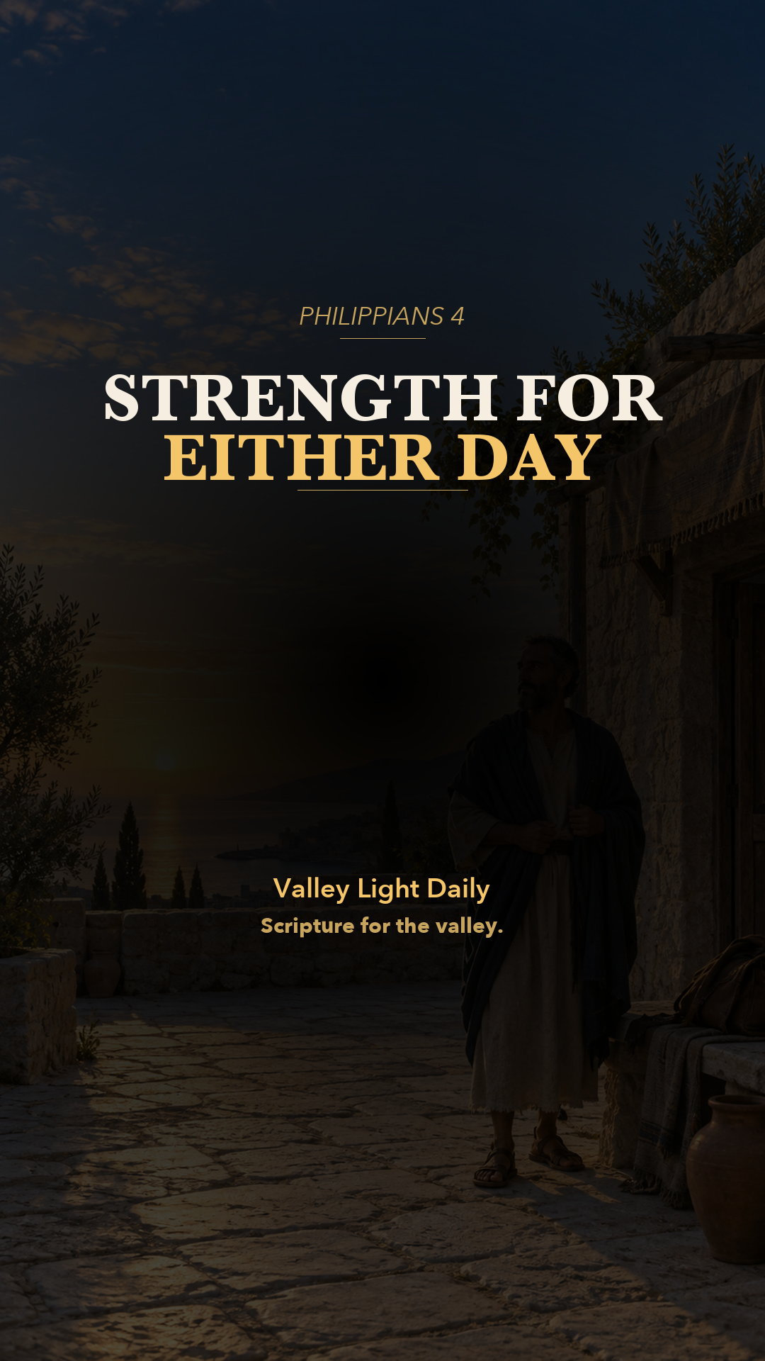 Strength for Either Day cover