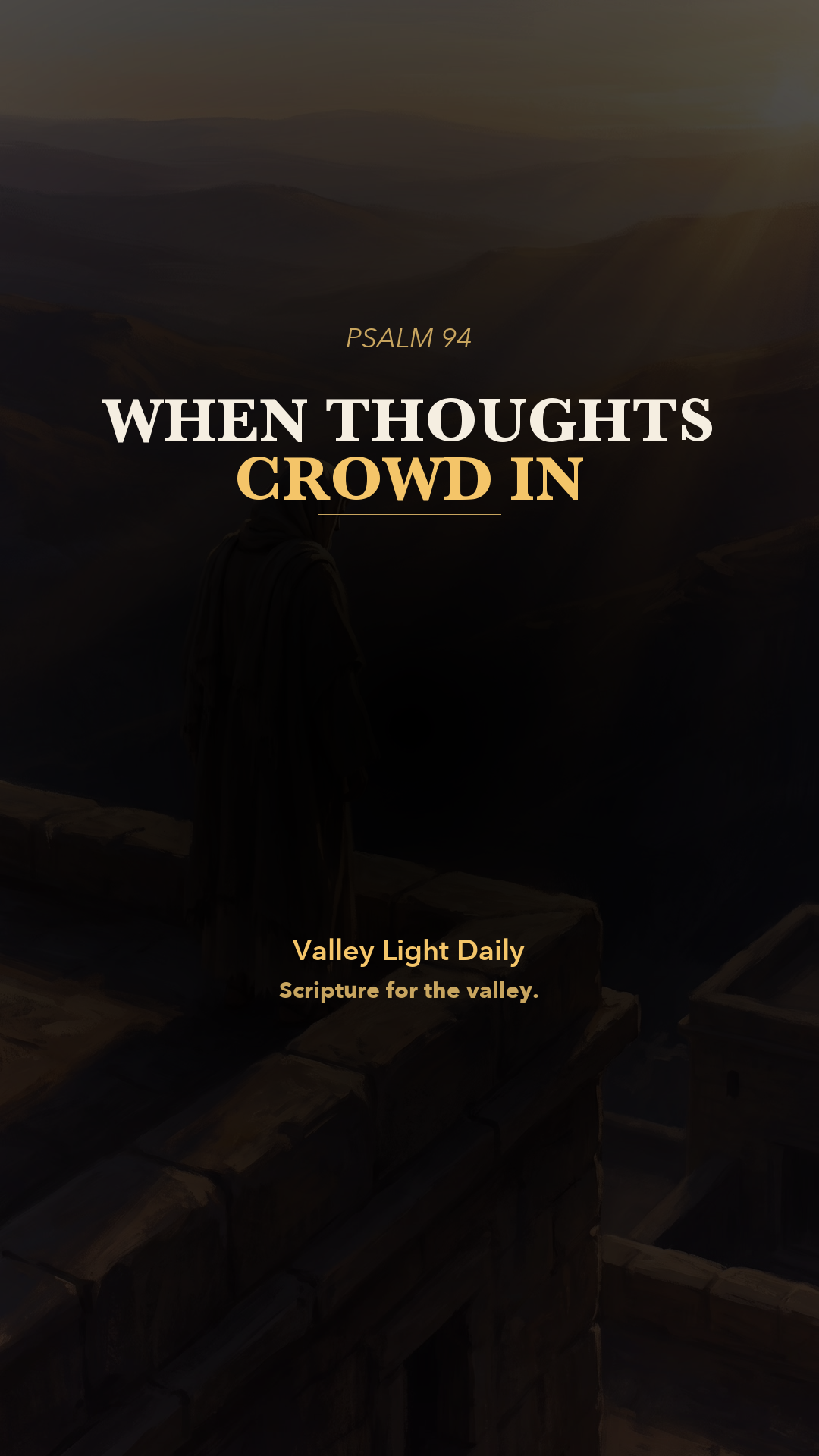 When Thoughts Crowd In. cover